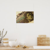 Poster mural Brooklyn Graffitti (Cuisine)