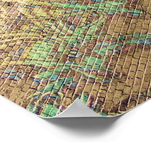 Poster mural Brooklyn Graffitti (Coin)