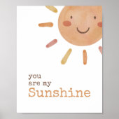 Poster mural de décoration de la crèche solaire (Devant)