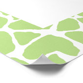 Poster mural Giraffe Baby Bedroom (Coin)