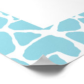 Poster mural Giraffe Baby Bedroom (Coin)