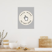 Poster mural - Personnalisé (ajouter image/texte) (Cuisine)