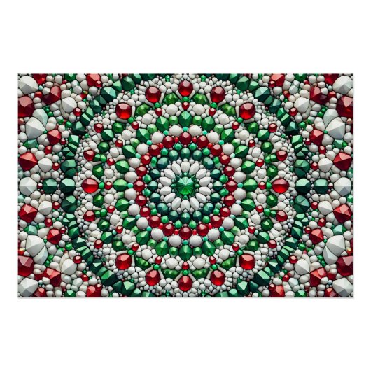 Poster murale avec design couleur italienne (Devant)
