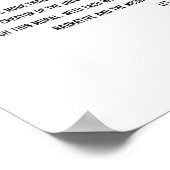 Poster murale Couleur complète (Coin)