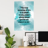 Poster murale de la sagesse et de la bonne volonté (Bureau à domicile)