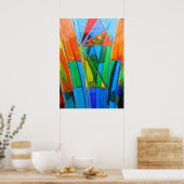 Poster—Murano Glass Poster (Keuken)