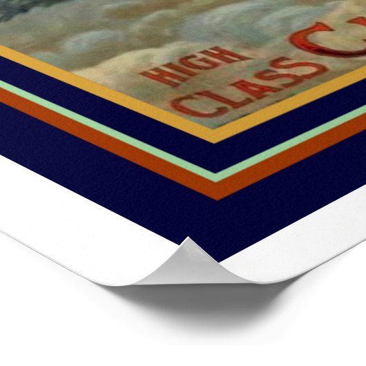 Poster Murattis Cigarettes haute classe Ad 16 x 20 (Coin)