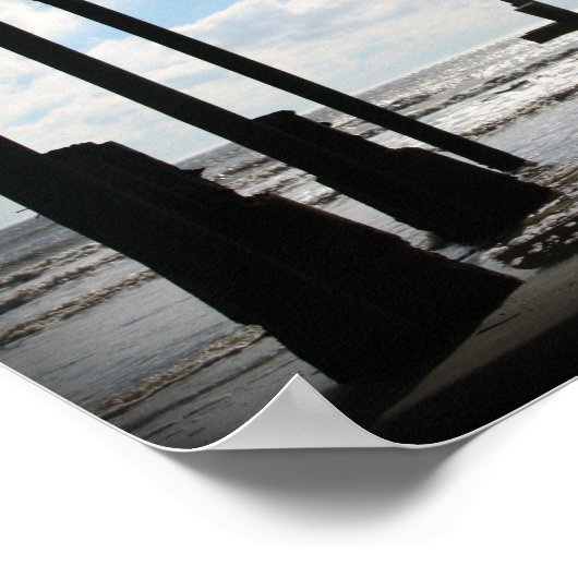 Poster Murdoch's Pier Galveston Island (Coin)