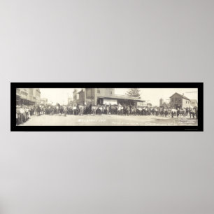 Poster Mûre EN photo 1910 de concours hippique