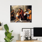 Poster Murillo - Le Retour de l'Enfant Prodigue (Bureau à domicile)