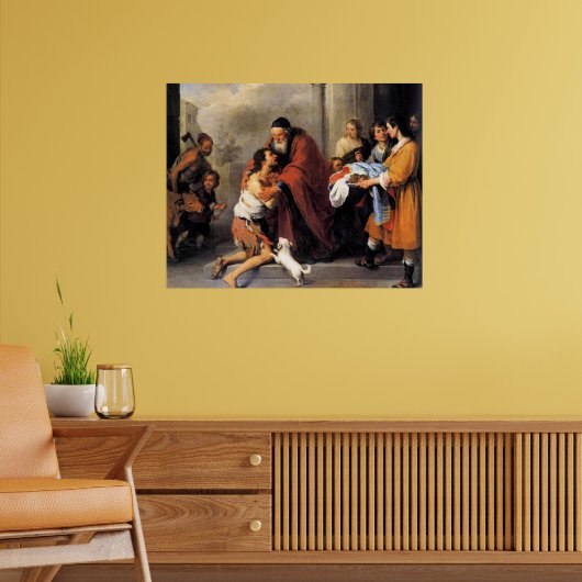 Poster Murillo - Le Retour de l'Enfant Prodigue (Salon 2)
