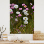 Poster Murmur des Fleurs Sauvages (Cuisine)