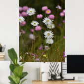 Poster Murmur des Fleurs Sauvages (Bureau à domicile)