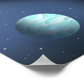 Poster Murmures de la galaxie infinie. (Coin)