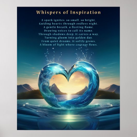 Poster Murmures d'inspiration (Devant)