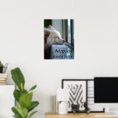 Poster Murray Adopté Pomeranian (Bureau à domicile)