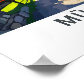 Poster Murren Suisse Imprimer (Coin)