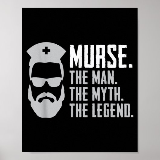 Poster Murse drôle (Devant)