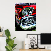Poster Muscle Car (Bureau à domicile)