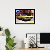 Poster Muscle Car, San Francisco (Bureau à domicile)