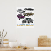 Poster muscle classique (Cuisine)