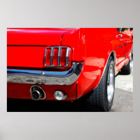 Muscle côté arrière de la voiture