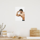 Poster Muscle Man (Cuisine)