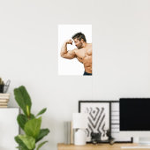 Poster Muscle Man (Bureau à domicile)