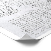 Poster Muscles de la Jambe, Léonard de Vinci (Coin)