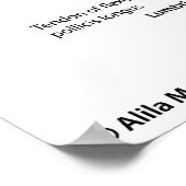 Poster Muscles de tout le bras, étiquetés dessin. (Coin)