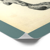 Poster Muscles des os de la jambe de chien Anatomie vétér (Coin)