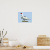 Poster Muscovy Blue pied Duck (Cuisine)
