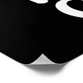 Poster Musculaire Hardcore Avocado drôle (Coin)