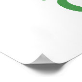 Poster Musculaire Hardcore Avocado drôle (Coin)