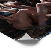 Poster Muscular Barbarian Surrounded by Sexy Women (Coin)