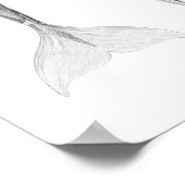 Poster Musculature de sirène (Coin)