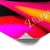 Poster MUSE NEON : Iridescence Électrique (Coin)