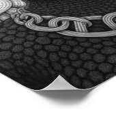 Poster Muse Noir (Coin)