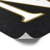 Poster MUSE Rose Gold Blanc Mode (Coin)