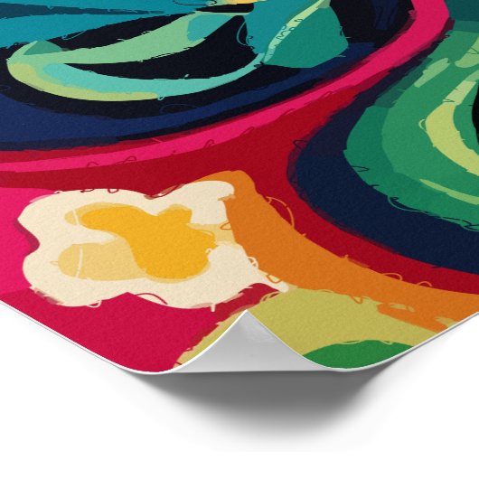 Poster Muse tropicale (Coin)