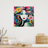 Poster Muse tropicale (Cuisine)