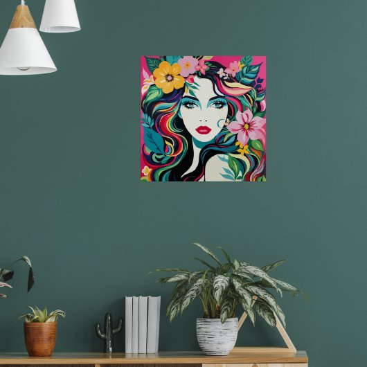 Poster Muse tropicale (Salon 1)