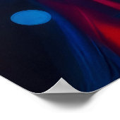 Poster Muse vibrante (Coin)