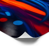 Poster Muse vibrante (Coin)
