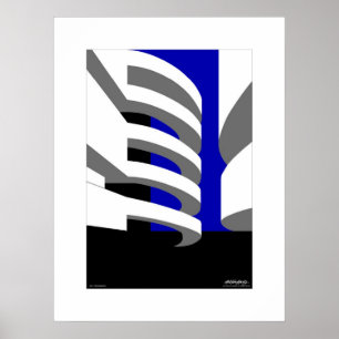 Poster Musée d'art d'Aros - passpartout
