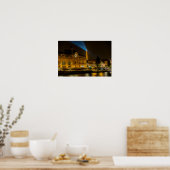 Poster Musée d'Orsay à Paris la nuit (Cuisine)
