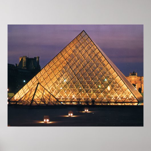 Poster Musée du Louvre (Devant)