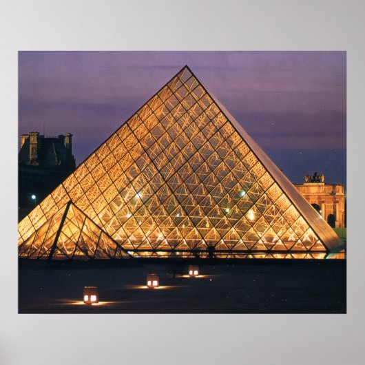 Poster Musée du Louvre (Devant)