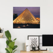 Poster Musée du Louvre (Bureau à domicile)