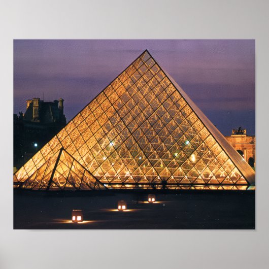 Poster Musée du Louvre (Devant)